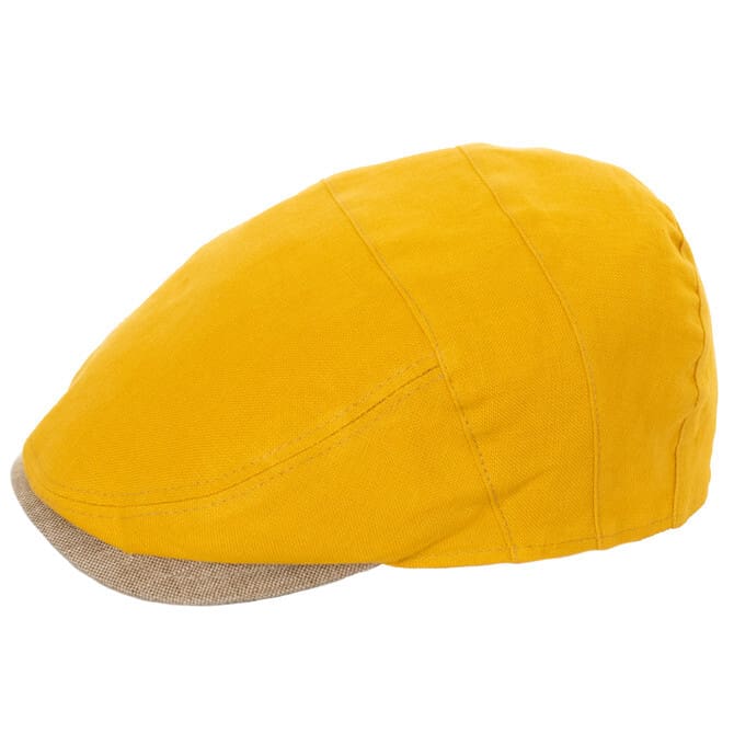 Sapca barbati Coppola sport IN giallo, galbena, stil italian