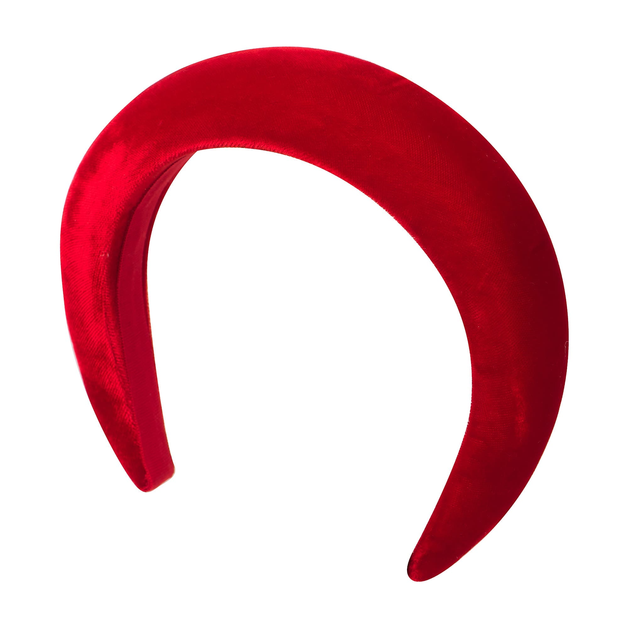 Coronita catifea inalta rosso 4cm, rosie