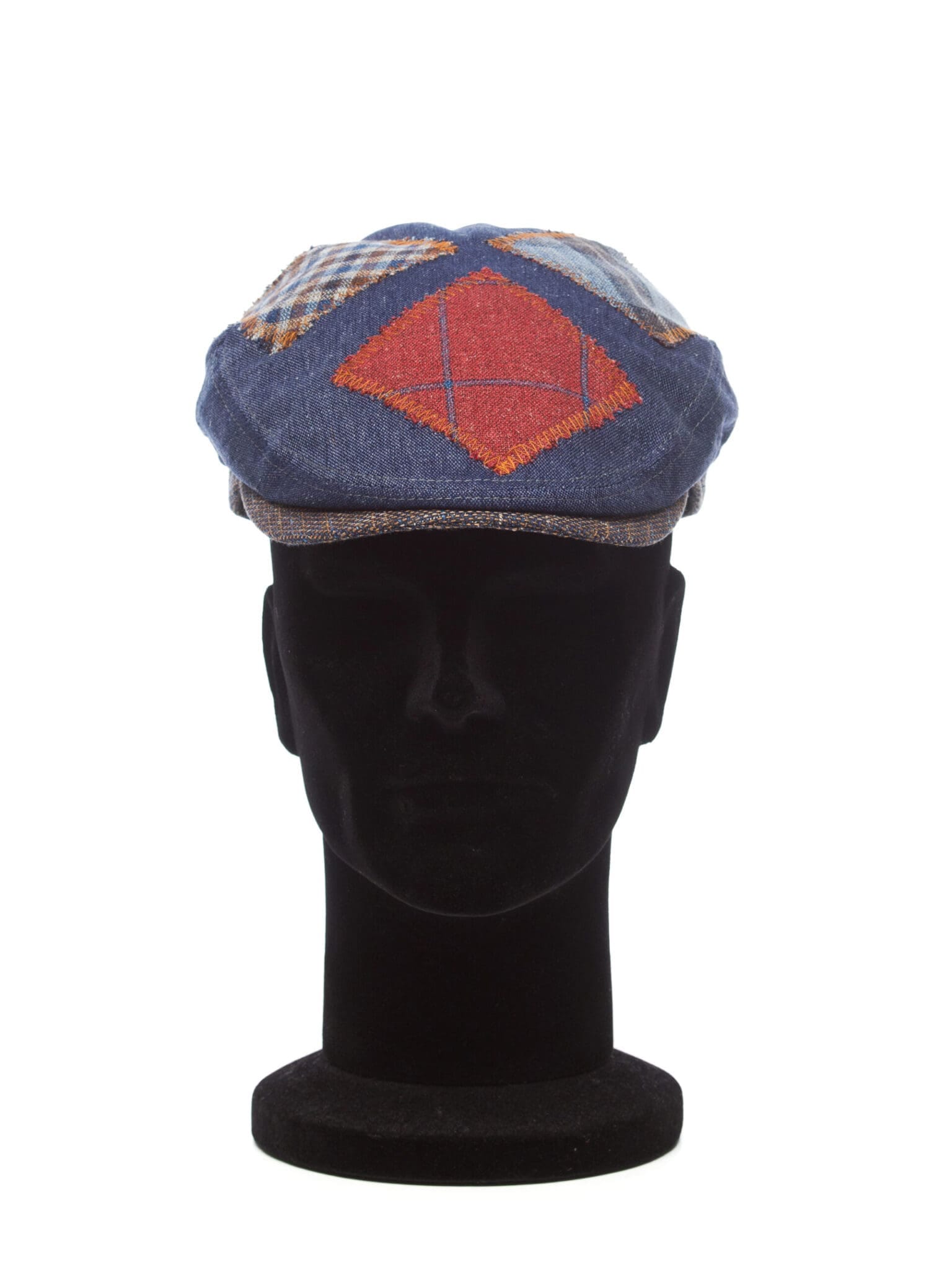 Sapca barbati Jordan blu patch, albastru cu petice, matase