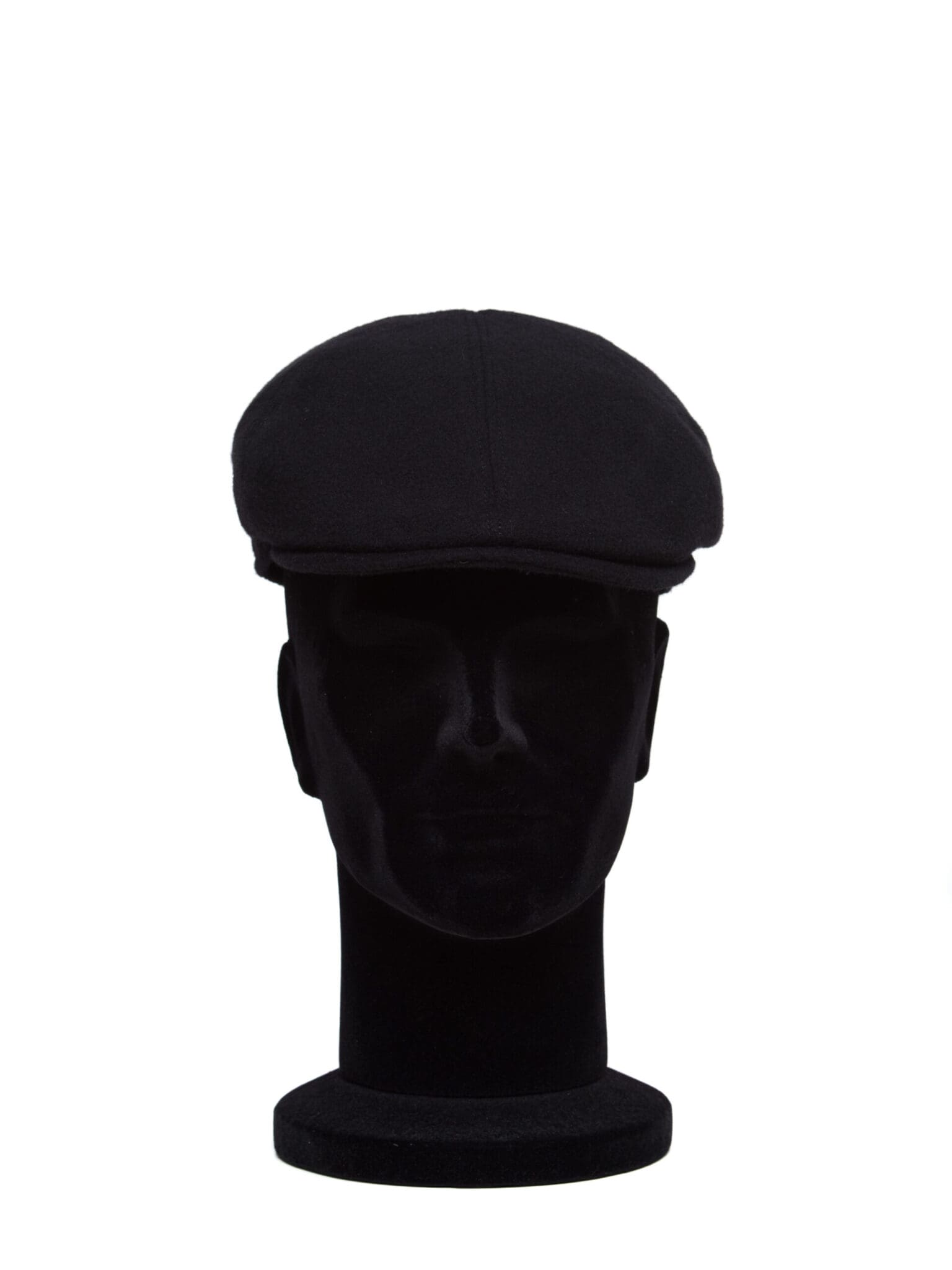 Sapca barbati, Gatsby casmir nero, negru, textura fina, casmir