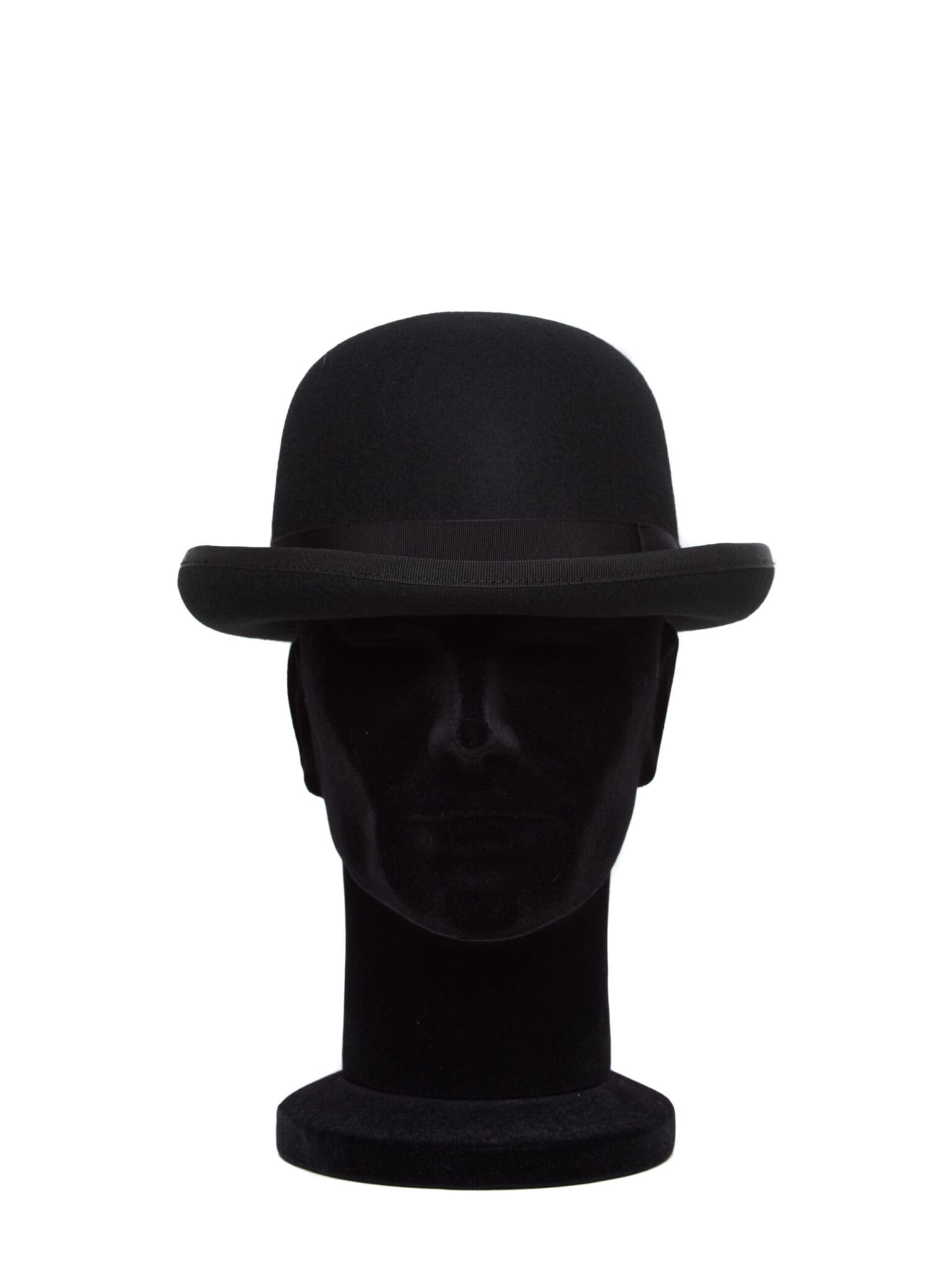 Palarie barbati, Chaplin nero, neagra, fetru de lana