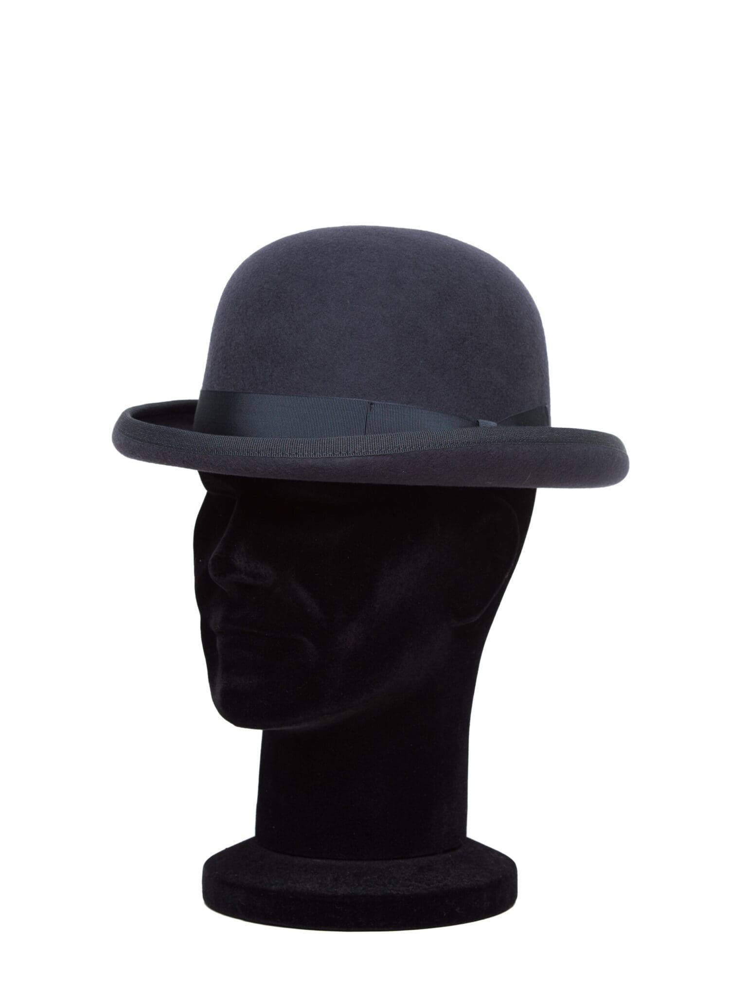 Palarie barbati, Chaplin grigio, gri, fetru de lana