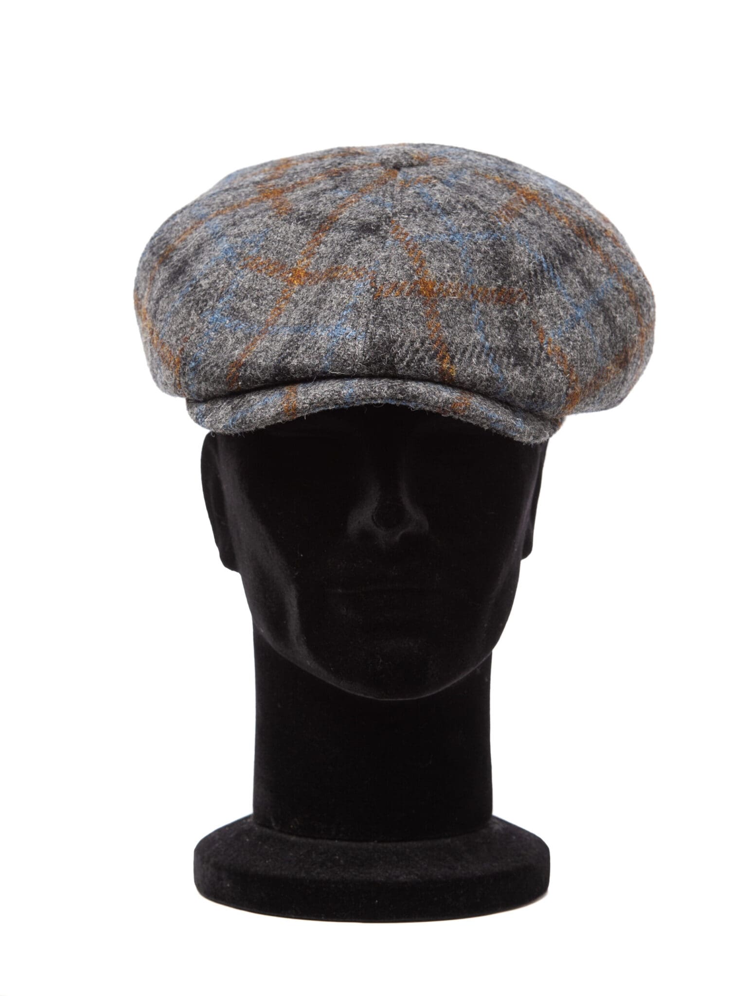 Sapca barbati Broadway HT grigio, gri, lana Harris Tweed