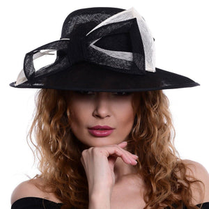Palarie Doll, Negru/Galben - negru/alb, 57