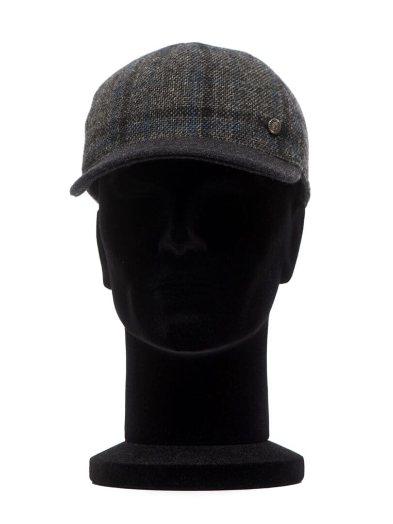Sapca barbati, Riccio grigio, gri, lana