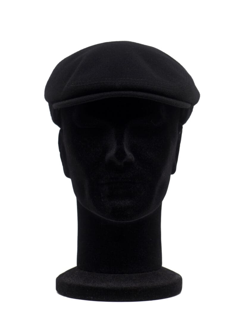 Sapca barbati, Ventry nero, neagra, textura fina, casmir