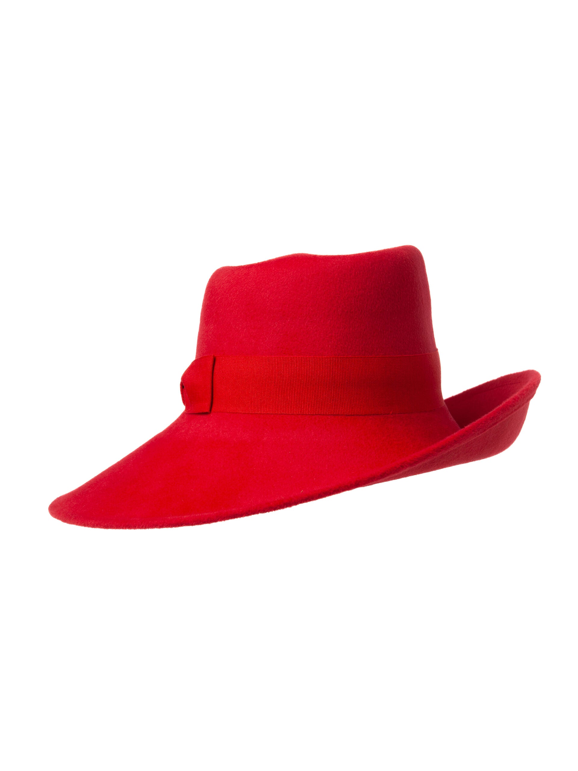 Palarie dama, Majestesse velour rosso, rosie, din velour de iepure
