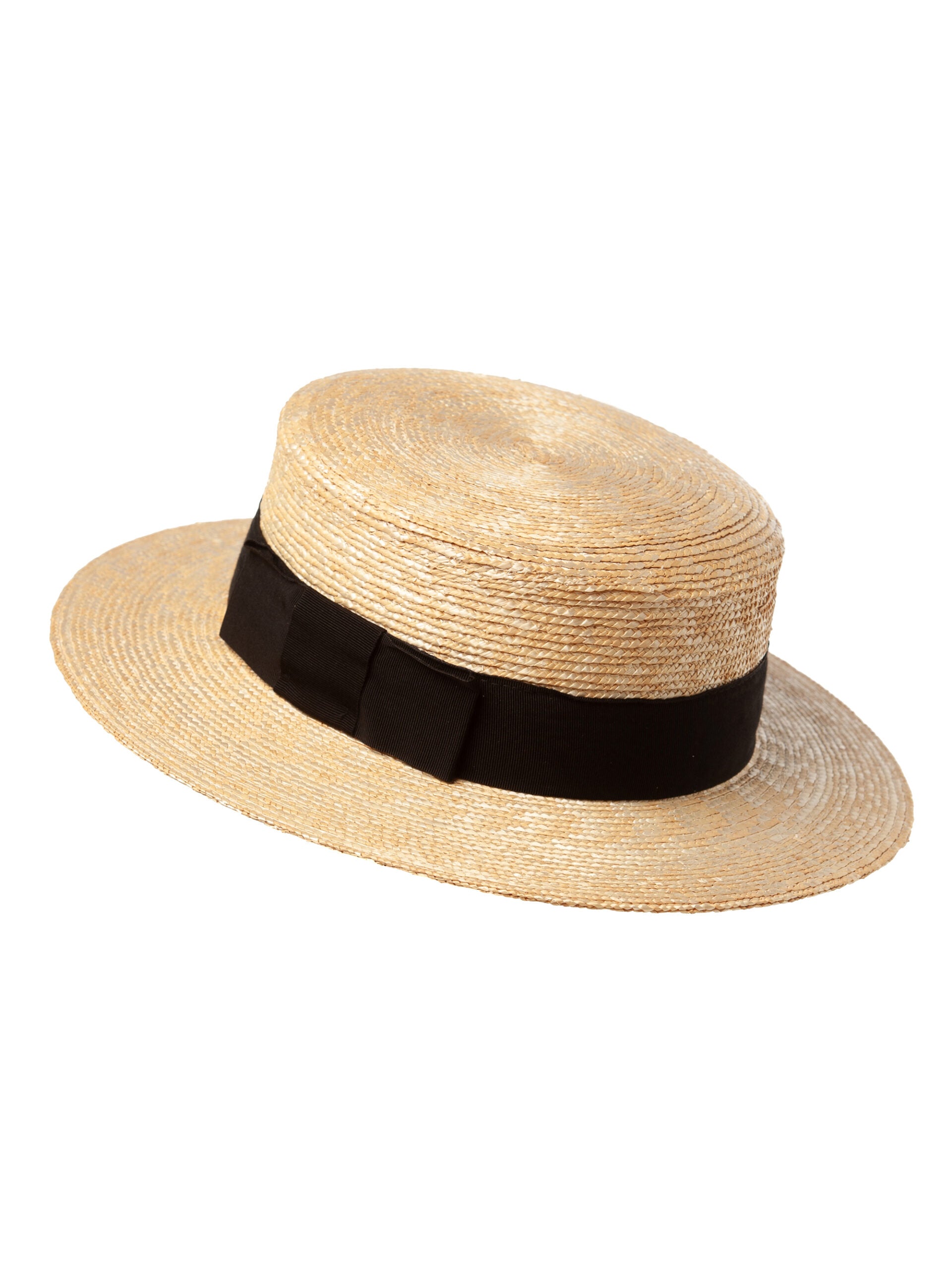 Canotiera Fly small T nat/nero, bor drept, paie naturale fine