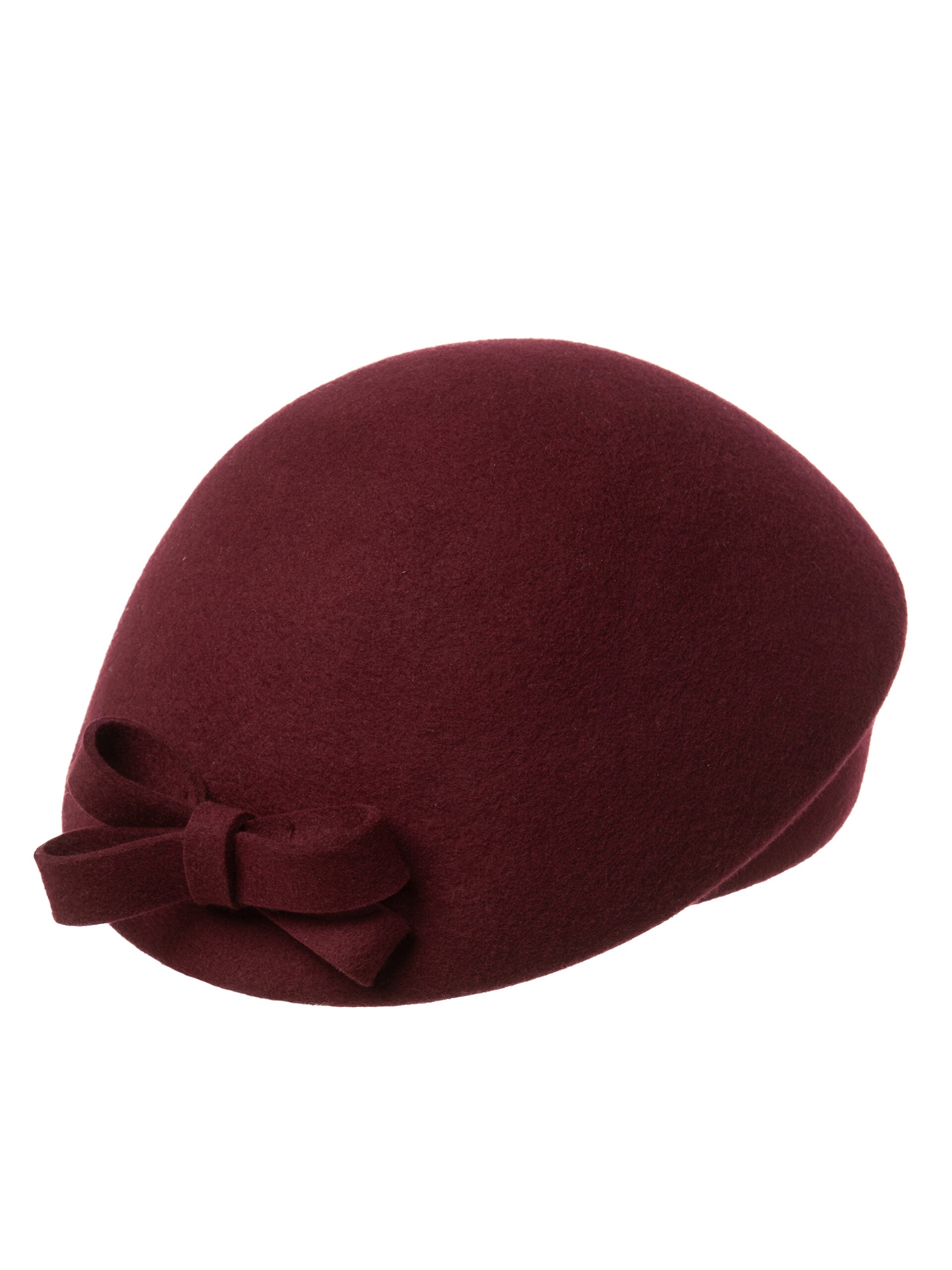 Basca dama, Maya funda bordeaux, bordo, fetru de lana