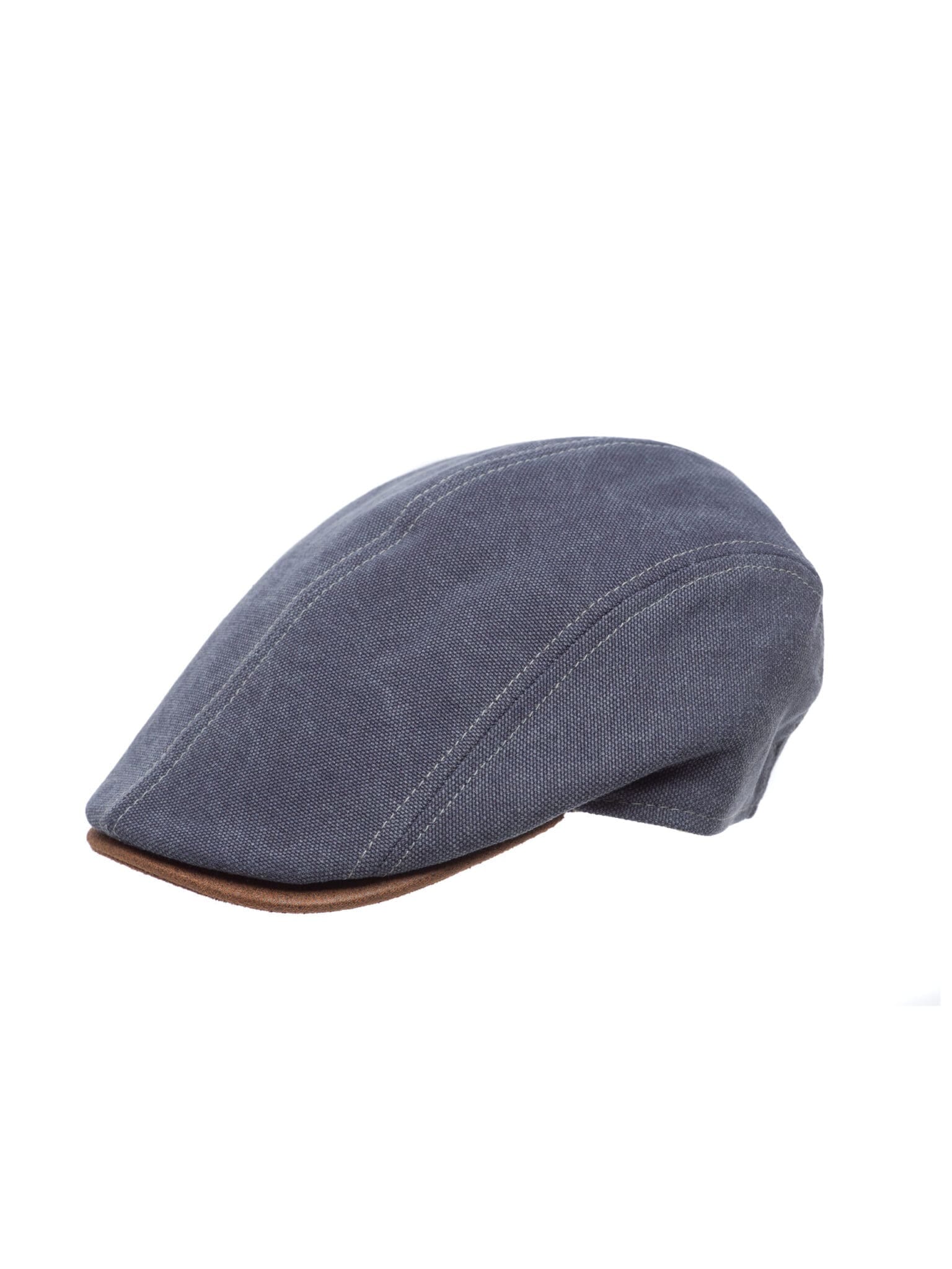 Sapca barbati Duffy coton blu/moro, albastru/maro, bumbac