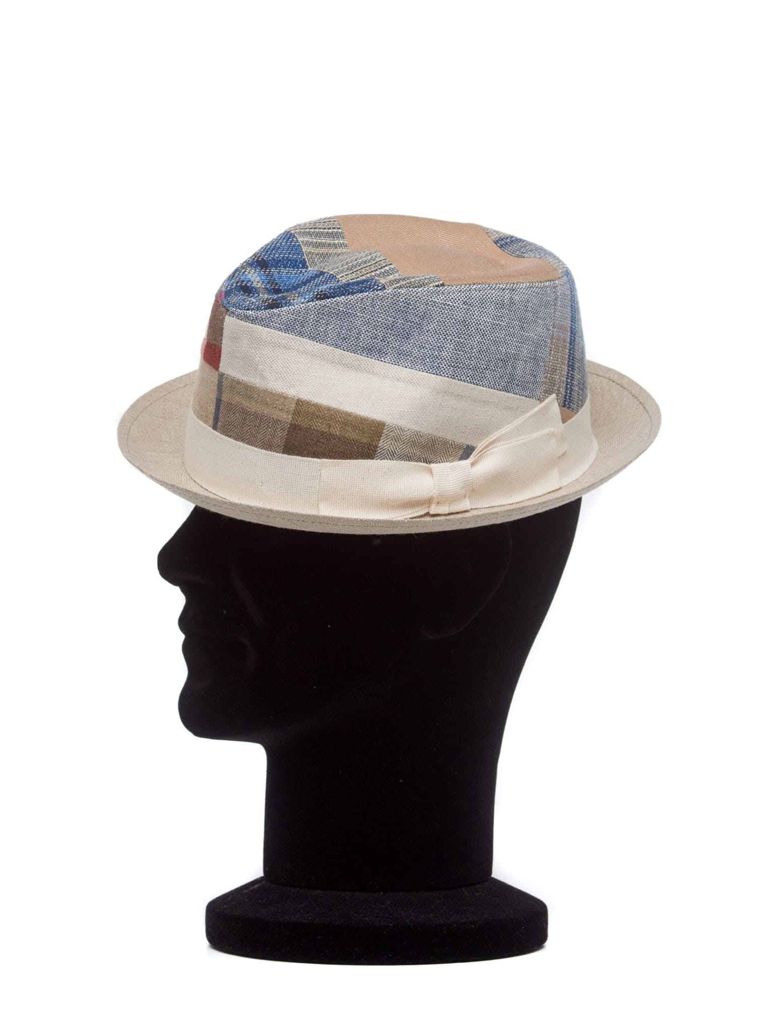 Palarie Palarie Pork pie patchwork, diferite culori, in
