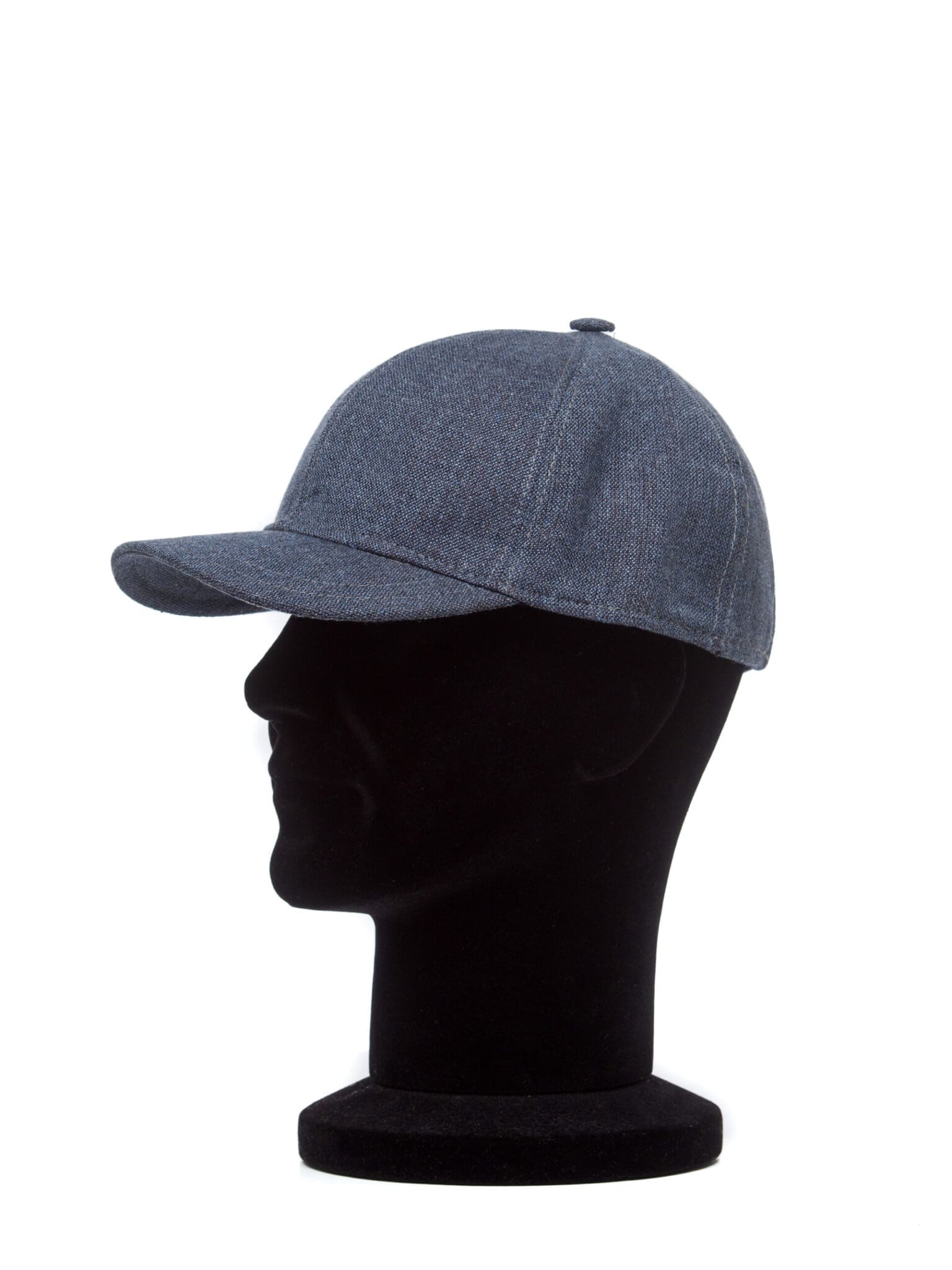 Sapca Baseball blu, albastru, matase cu lana