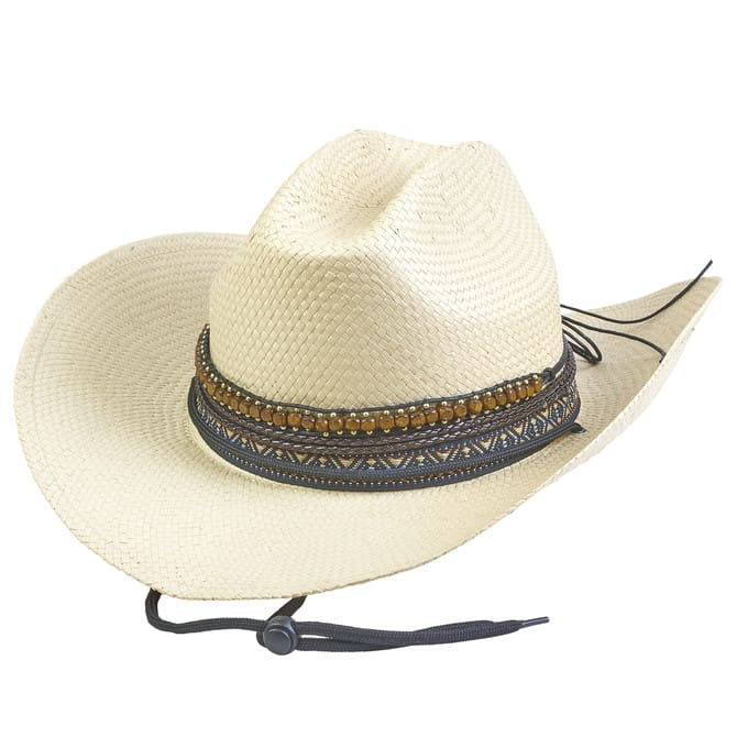 Palarie Cowboy texano carta bianco, din hartie textila