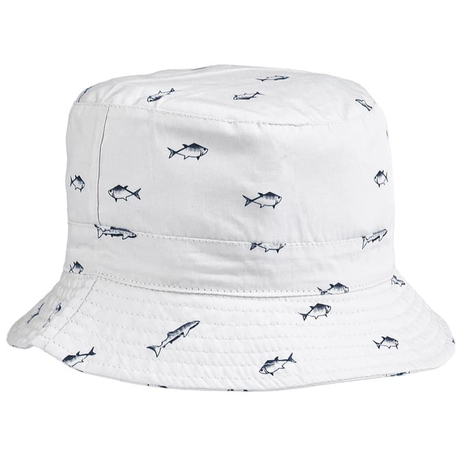 Bucket copii bianco, alb, moale, bumbac