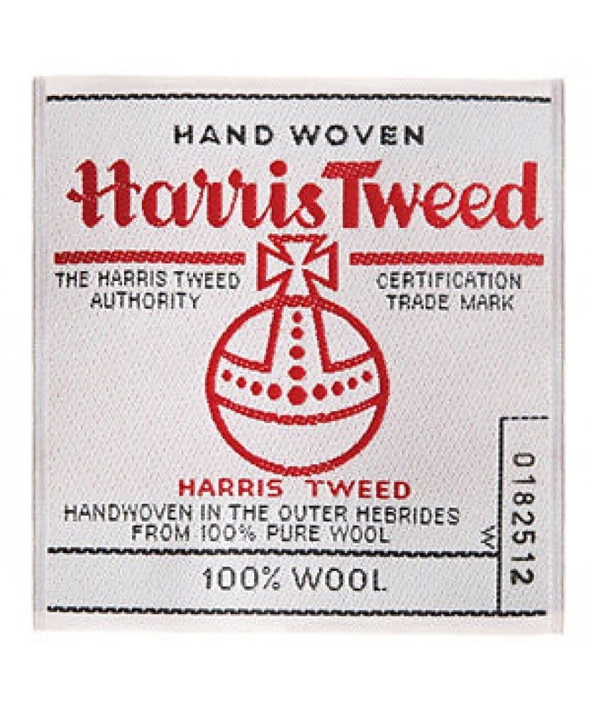 Sapca dama Broadway HT blu, albastra, lana Harris Tweed