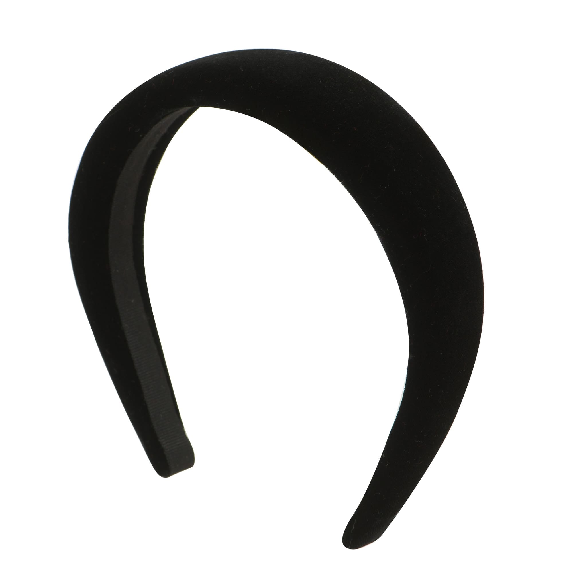 Coronita catifea nero 4cm, neagra