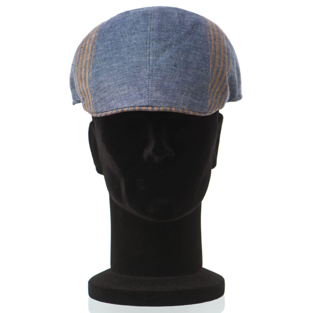 Sapca barbati Coppola sport in Jeans, albastra, stil italian