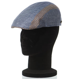 Sapca barbati Coppola sport in Jeans, albastra, stil italian