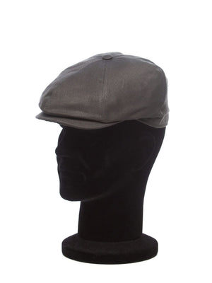 Sapca barbati Peaky canepa grigio, gri, canepa