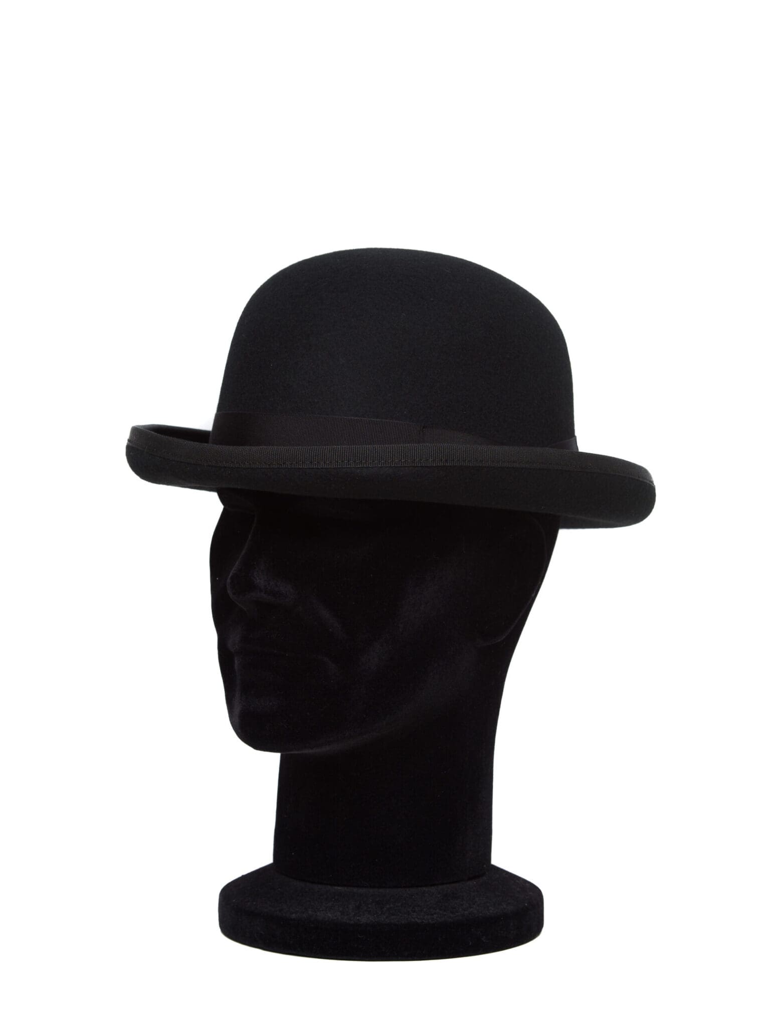 Palarie barbati, Chaplin nero, neagra, fetru de lana