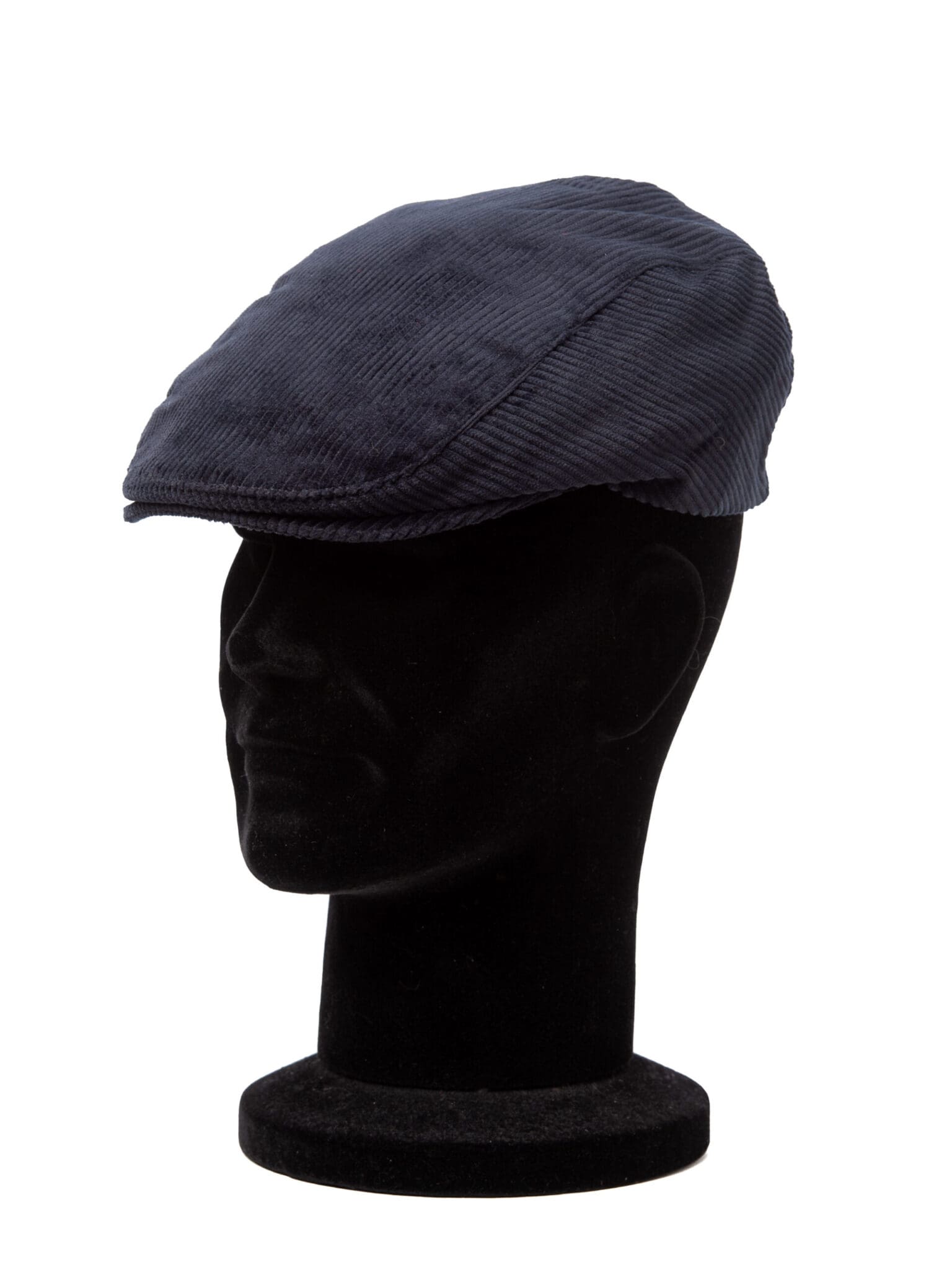 Sapca barbati, Ventry velur navy, albastru, textura fina, bumbac