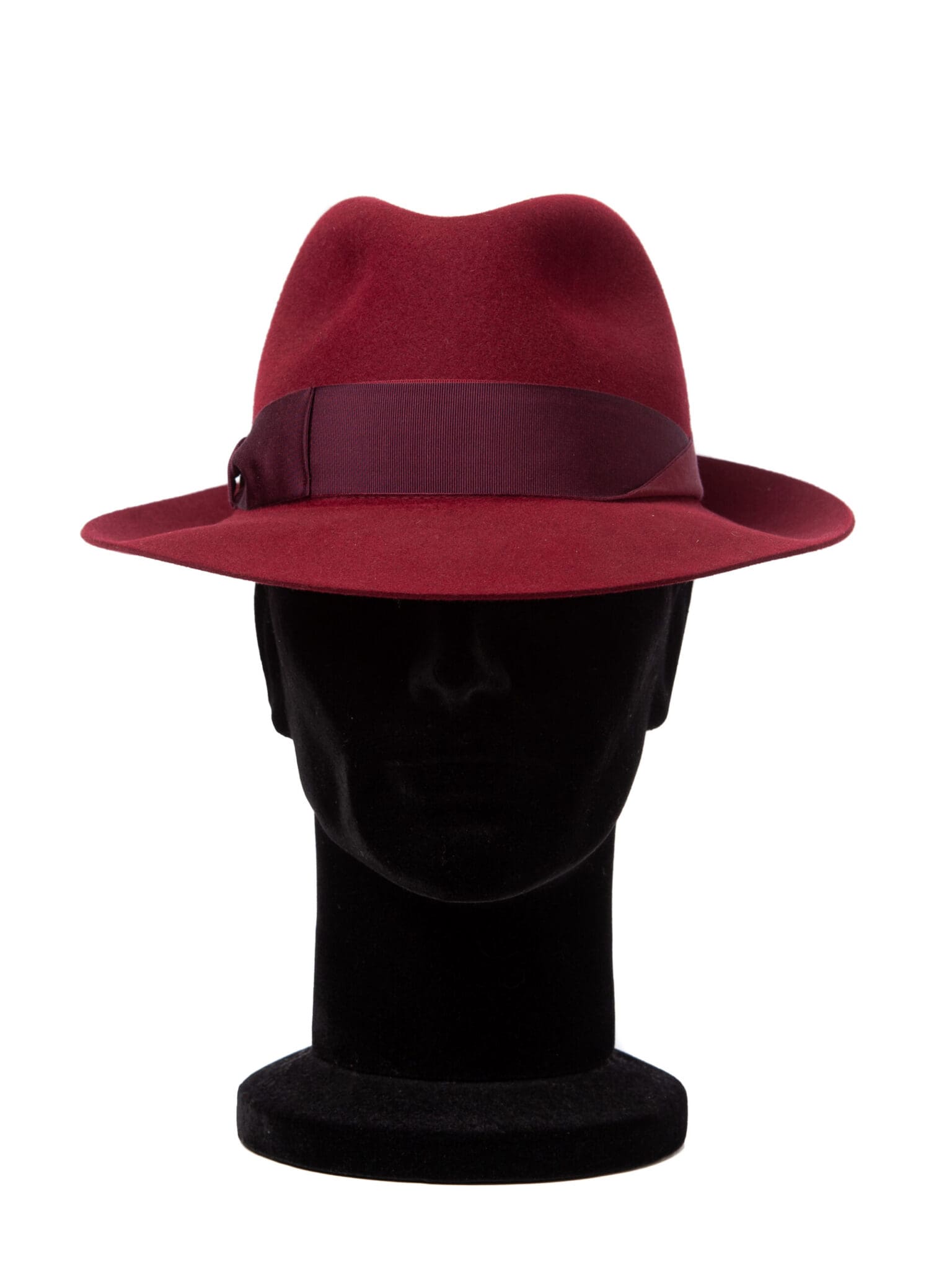 Palarie Borsalino Alessandria Bmediu bordo, bor 6cm, fetru de iepure