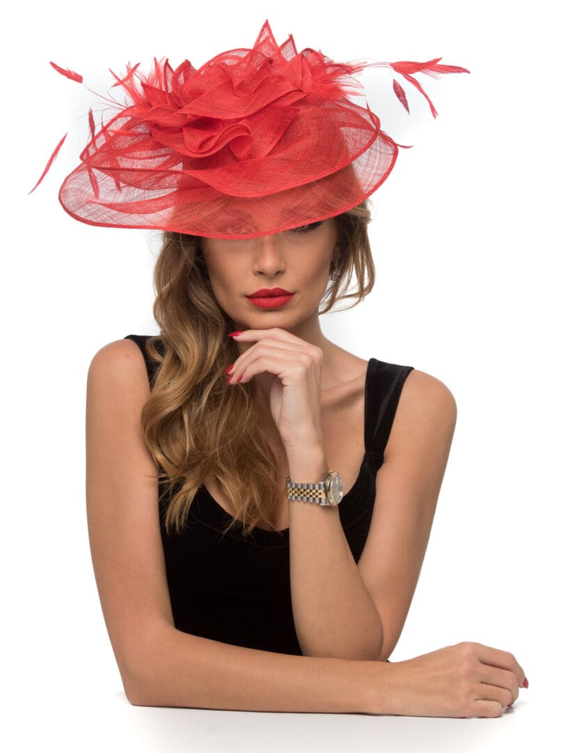 Fantasy grande rosso/rosso, rosie, sisal