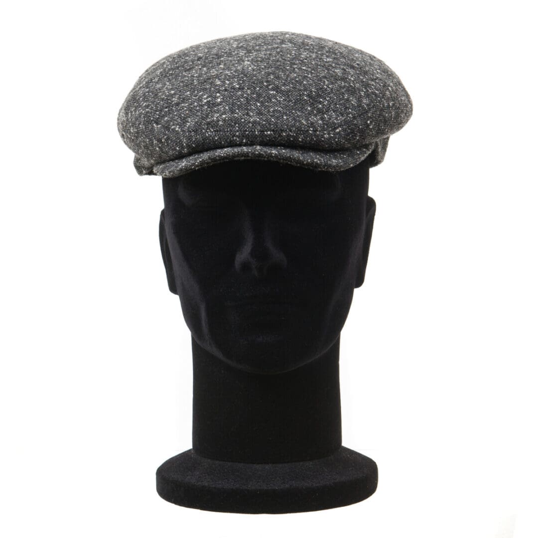 Sapca barbati Maurice grigio, gri, stil Peaky blinders