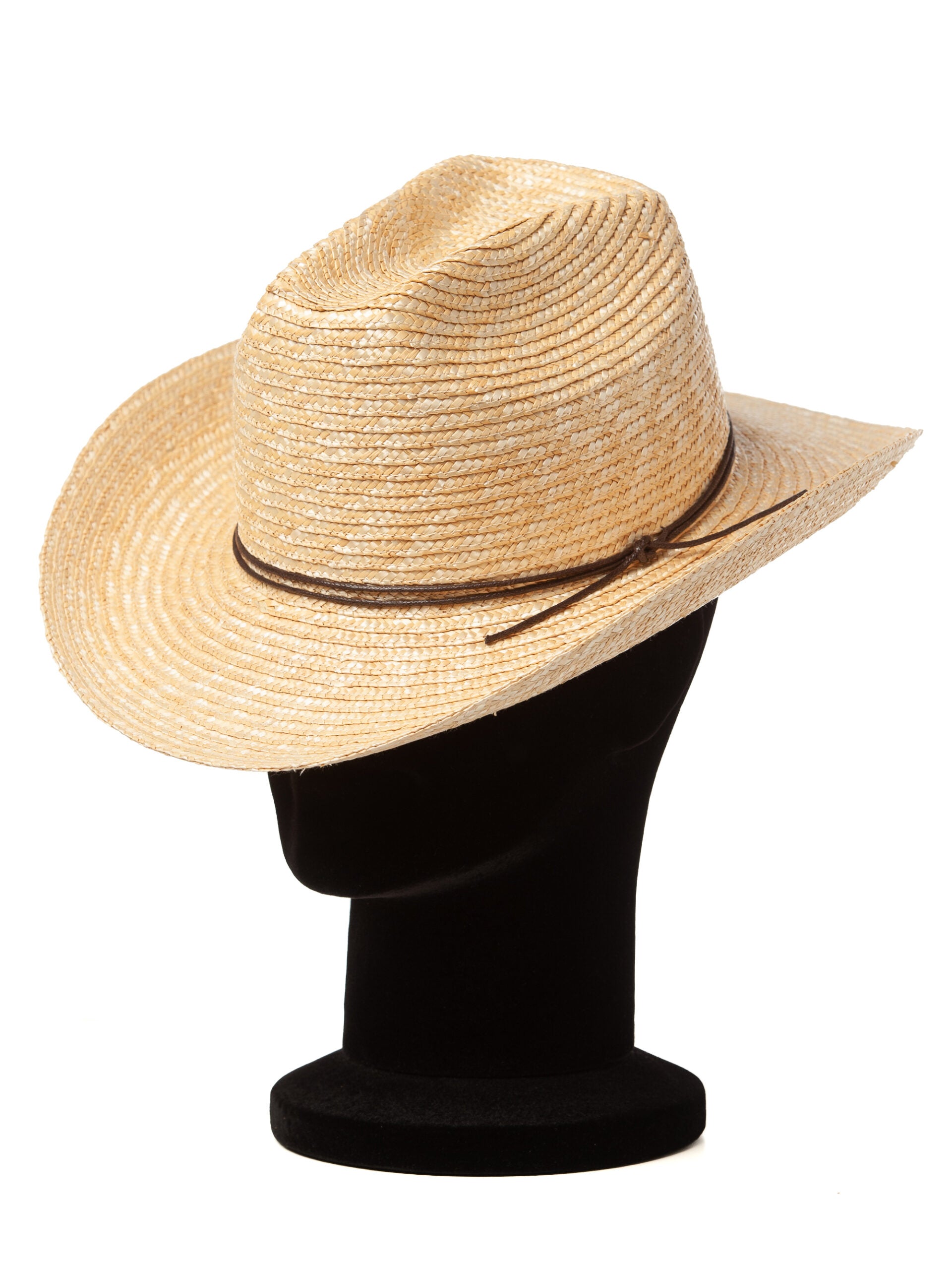 Palarie barbati Cowboy paie, din paie naturale fine