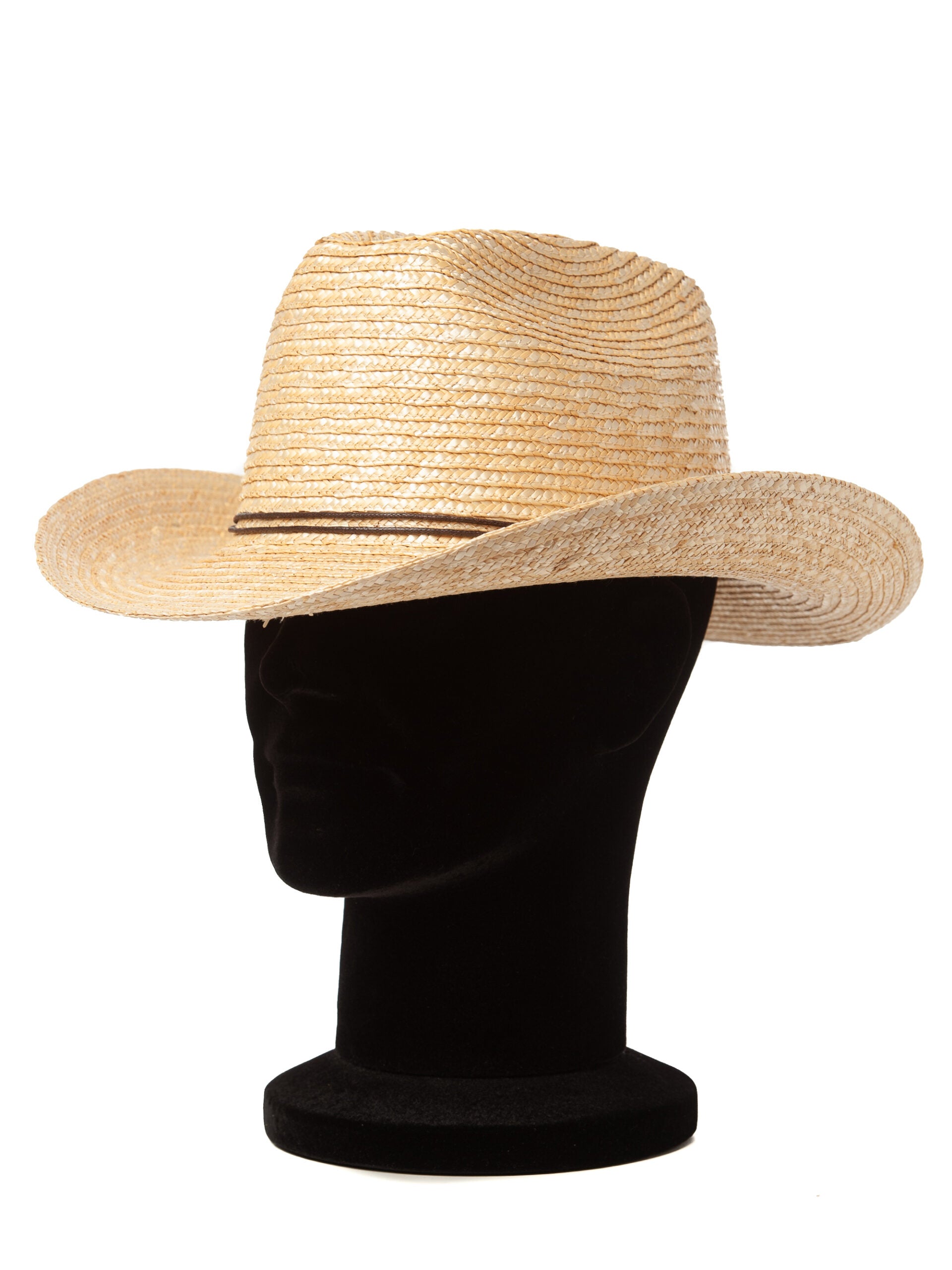 Palarie barbati Cowboy paie, din paie naturale fine
