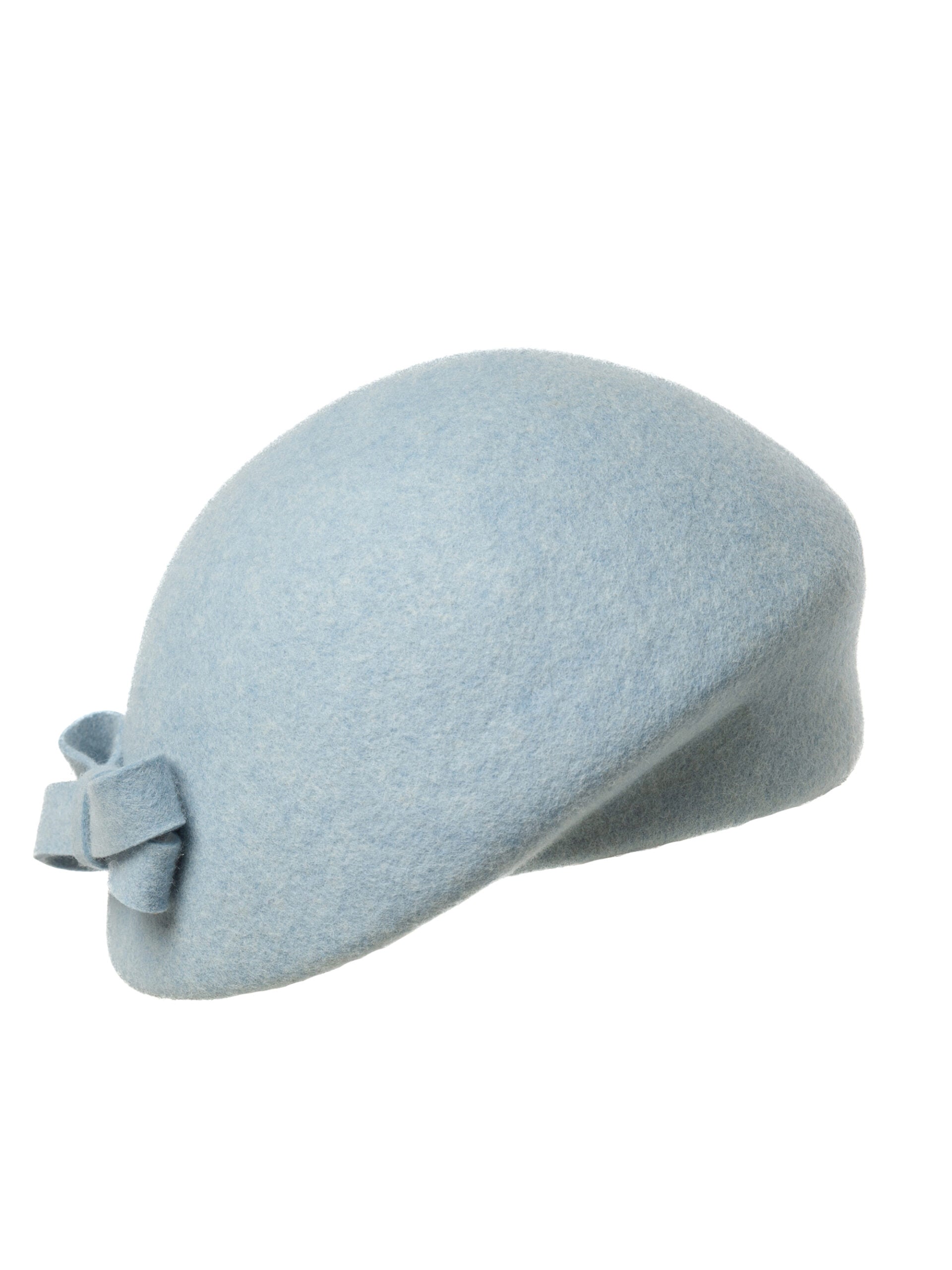 Basca dama, Maya funda celeste mel, baby blue, fetru de lana