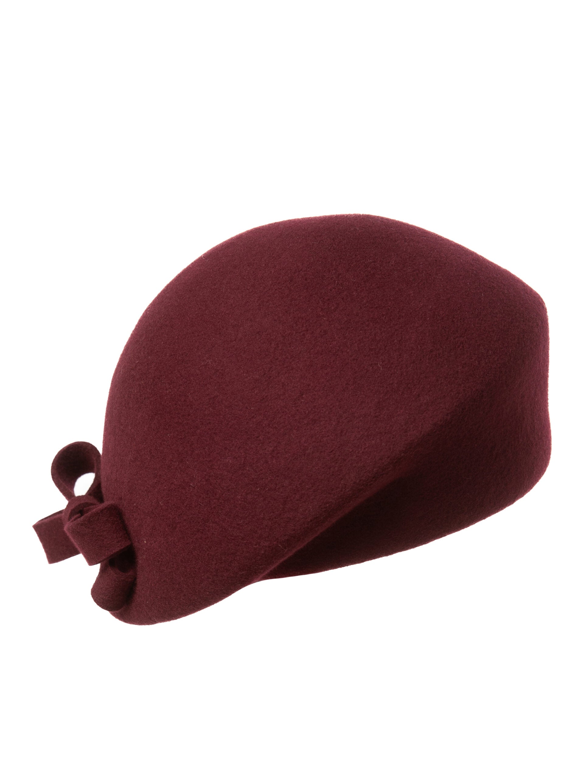 Basca dama, Maya funda bordeaux, bordo, fetru de lana